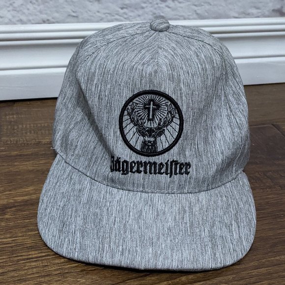 Jagermeister Other - Jägermeister Heathered Gray Snapback with Logo